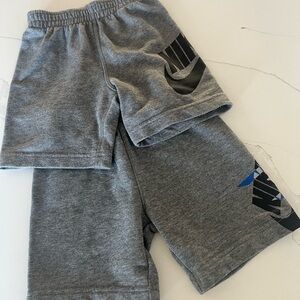 Nike 2 pair of Nike 4t shorts